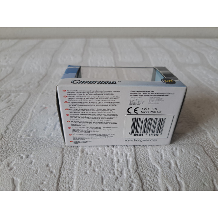 Peugeot 206 2001 1:72 Cararama - Hongwell geel - modelauto