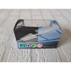 Peugeot 206 2001 1:72 Cararama - Hongwell wit - modelauto