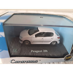 Peugeot 206 2001 1:72 Cararama - Hongwell wit - modelauto
