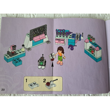 Olivia's laboratorium 2012 Lego Friends 3933 - lego en Duplo