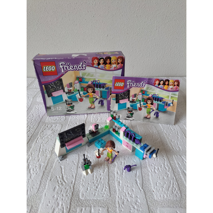 Olivia's laboratorium 2012 Lego Friends 3933 COMPLEET