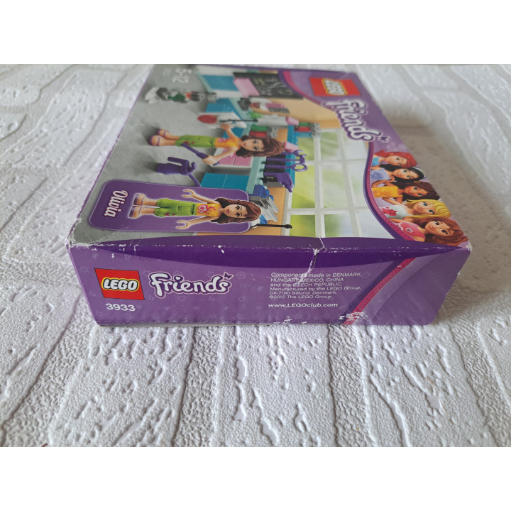 Olivia's laboratorium 2012 Lego Friends 3933 COMPLEET - lego en Duplo