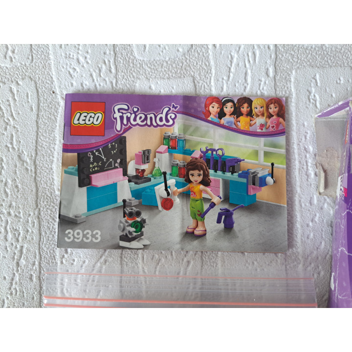 Olivia's laboratorium 2012 Lego Friends 3933 COMPLEET - lego en Duplo