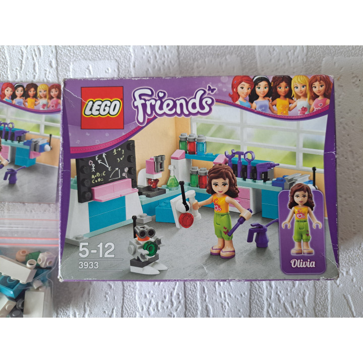 Olivia's laboratorium 2012 Lego Friends 3933 COMPLEET - lego en Duplo