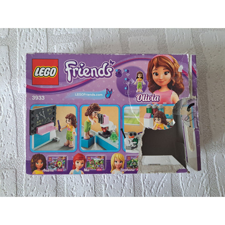 Olivia's laboratorium 2012 Lego Friends 3933 COMPLEET - lego en Duplo