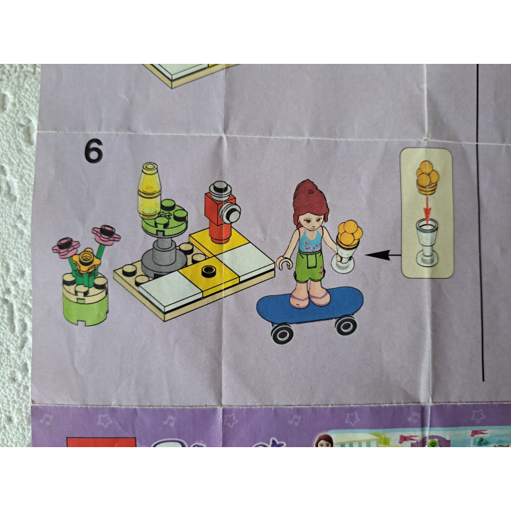 Mia's Skateboard 2012 Lego Friends 30101 GEEN DOOS - lego en Duplo