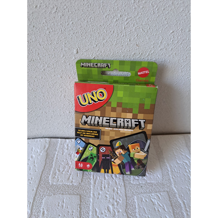 Minecraft Games kaartspel UNO 9x14,5x2cm - kaartspellen