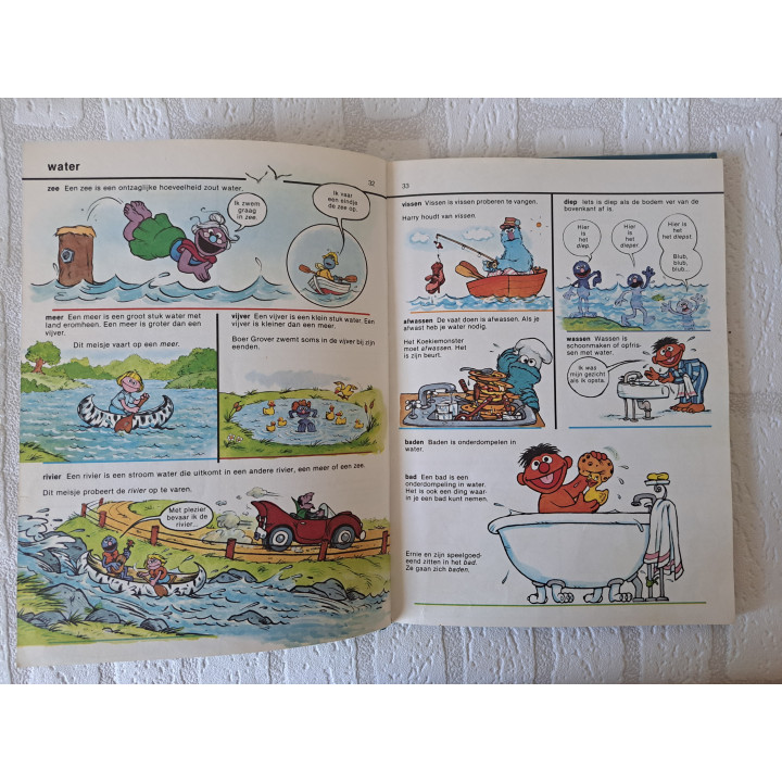 Sesamstraat woordenboek Deltas 9024325048 - leesboeken