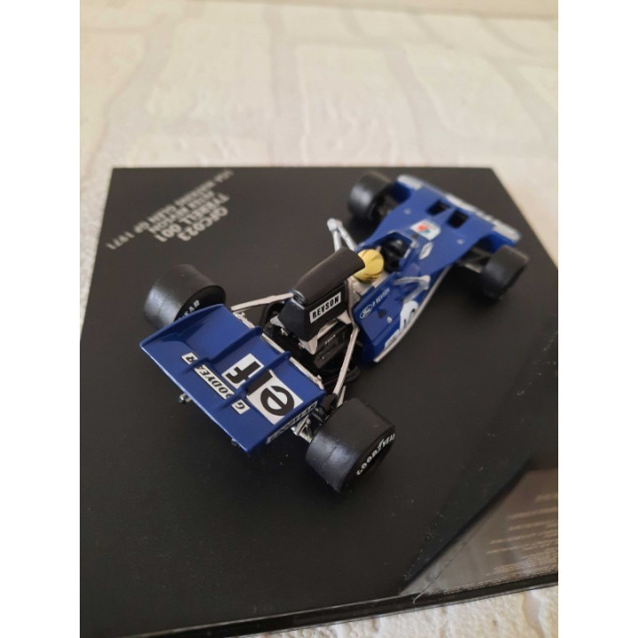 Tyrrell 001 formule 1 USA Watkins Glen GP 1971 Peter Revson 1:43 Quartzo QFC023