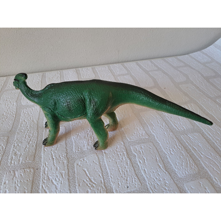 Rubber dinosaurus Parasaurolophus 35.5x7x10cm -  Dino