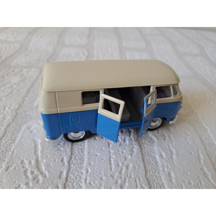 Volkswagen T1 combi bus Welly 49764 11x4x4.5cm - modelauto