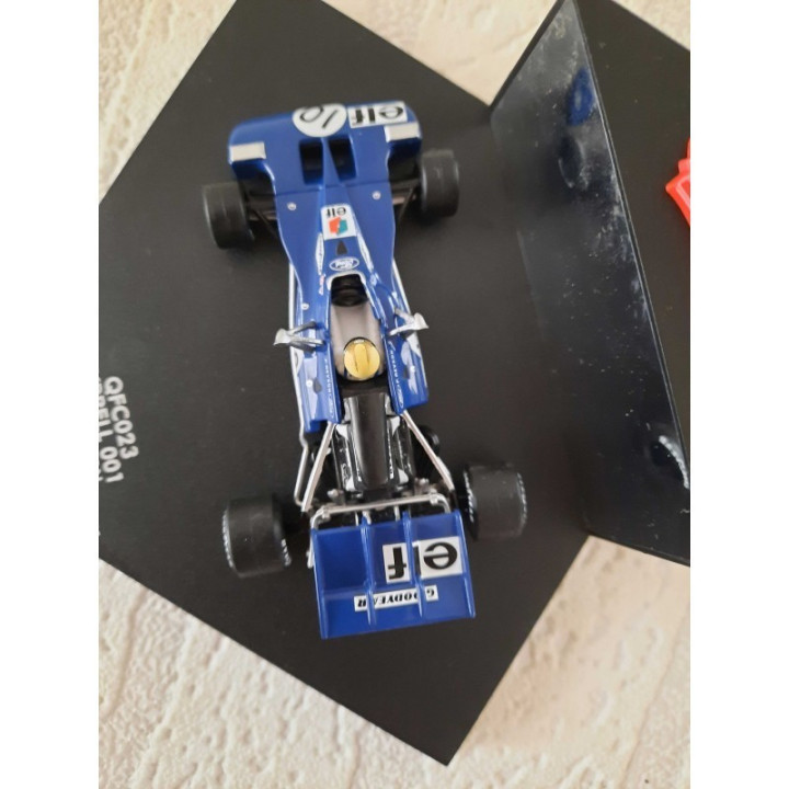 Tyrrell 001 formule 1 USA Watkins Glen GP 1971 Peter Revson 1:43 Quartzo QFC023