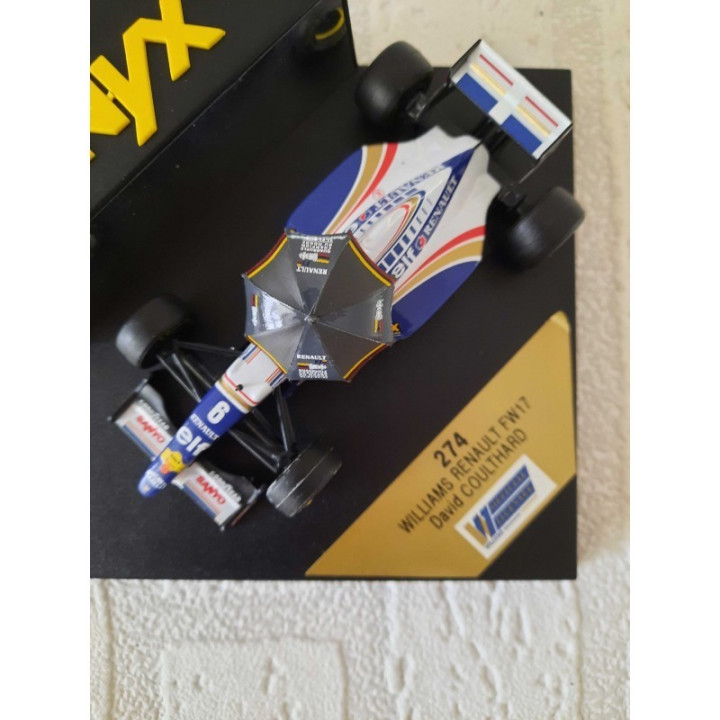 Williams Renault FW17 Formula 1 David Coulthard 1:43 Onyx 274