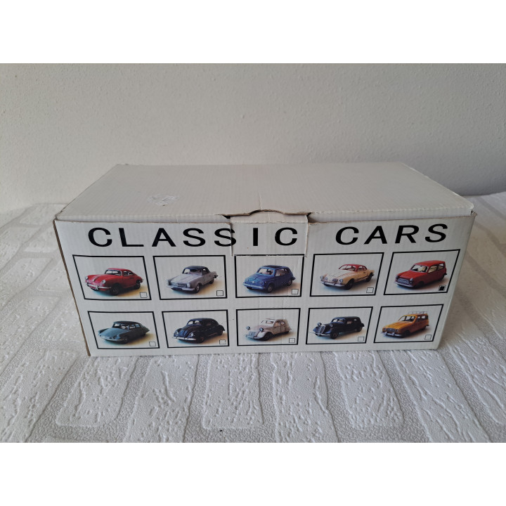 Mini Cooper van kunsthars Classic cars 20X9X9cm - modelautos