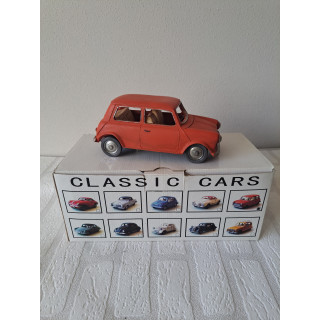 Mini Cooper van kunsthars Classic cars 20X9X9cm