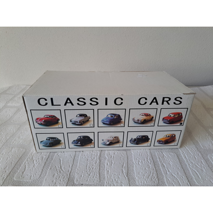 Mini Cooper van kunsthars Classic cars 20X9X9cm - modelautos