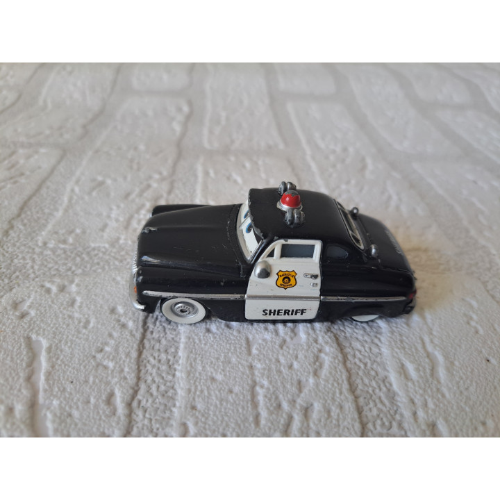 Sheriff Disney Cars Pixar 8x3.5x3.5cm Mercury Club Cruiser
