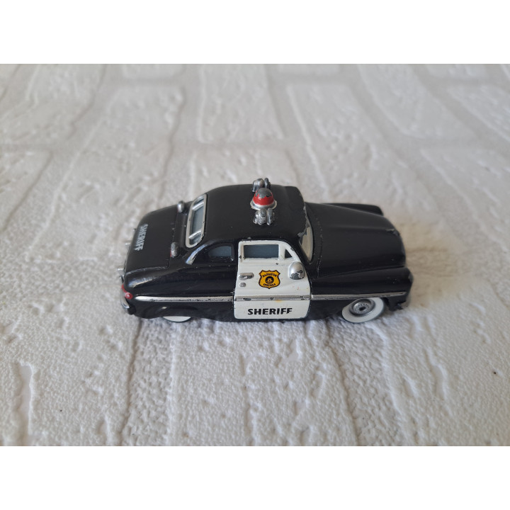Sheriff Disney Cars Pixar 8x3.5x3.5cm Mercury Club Cruiser - Pixar film
