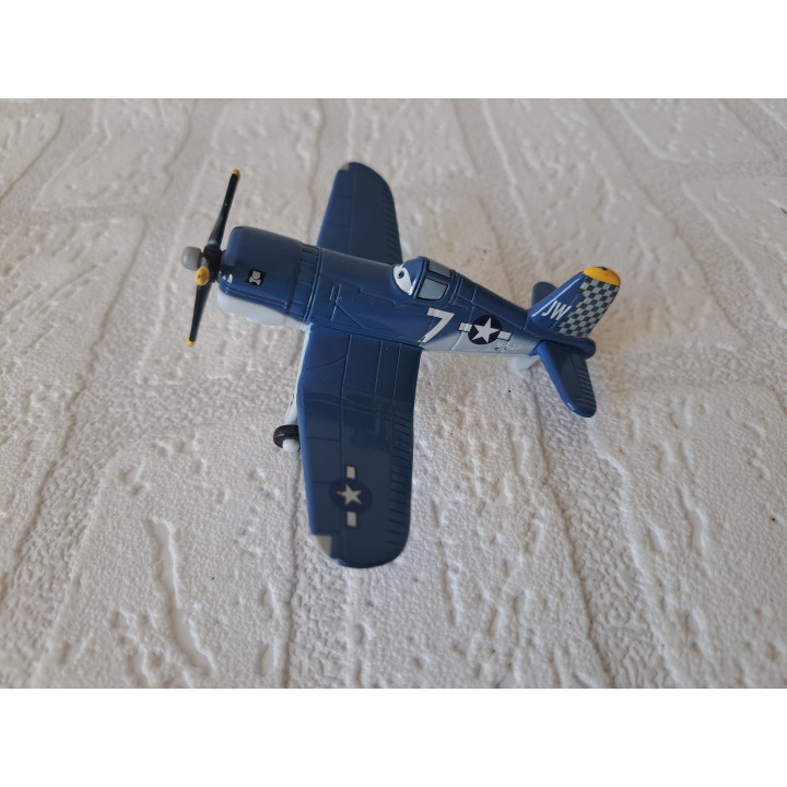 Skipper Riley Jigsaw 7 Disney Pixar 9x12x6cm F4U Corsair
