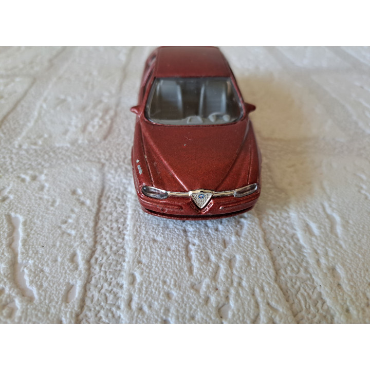 Alfa Romeo 156 1:43 Roodbruin Bburago Model Klassieker