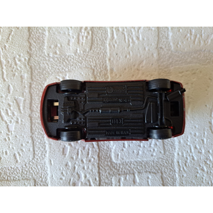 Alfa Romeo 156 Bburago 1:43 roodbruin - modelauto