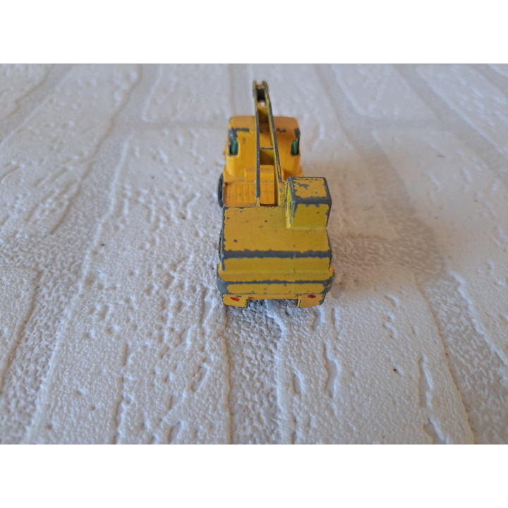 Dodge kraanwagen 1:86 Matchbox mb63 geel haak - modelauto