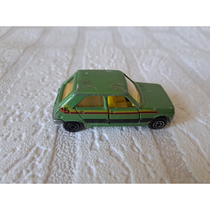 Renault 5 5 Deurs 1986 1:51 Majorette 280 Modelauto