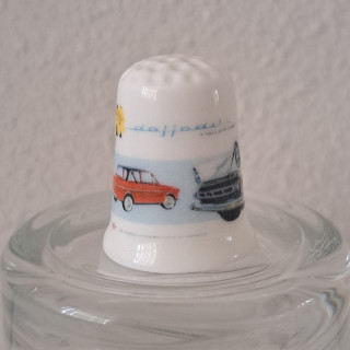 DAF 750 personenauto reclame vingerhoedje