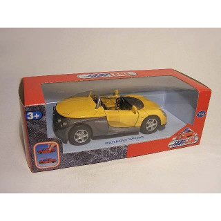 Renault Sport spider 1:32 Fastlane geel