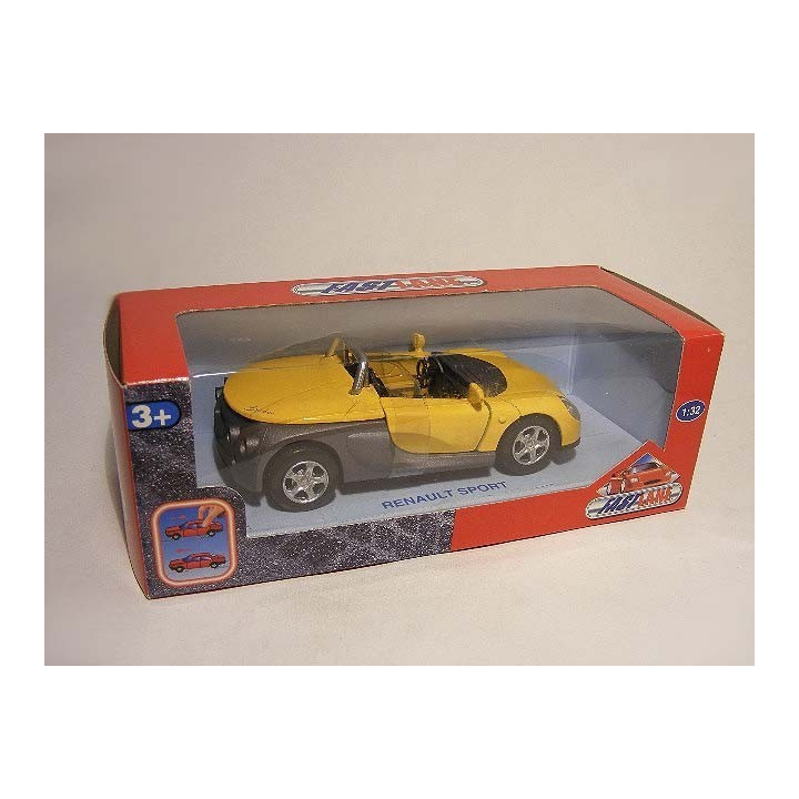 Renault Sport spider 1:32 Fastlane geel