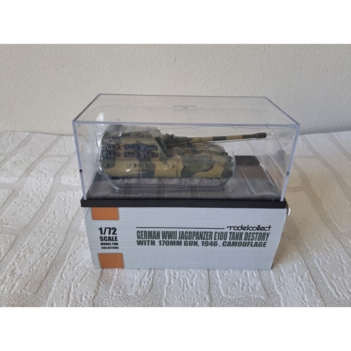 German WWII Jagdpanzer E100 1:72 Modelcollect - militair