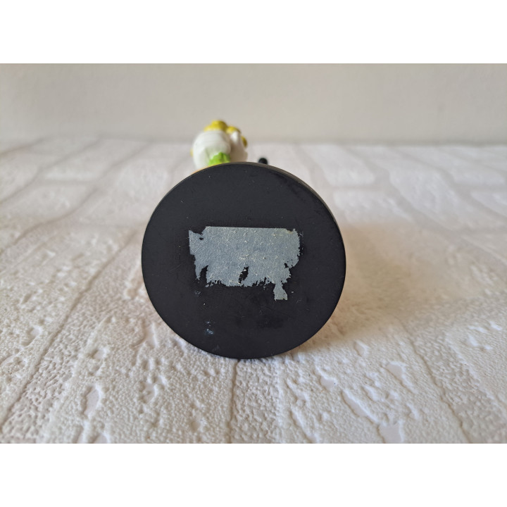 Mickey Mouse van kunsthars met bos bloemen Disney 7x6x11.5cm- disney figuren