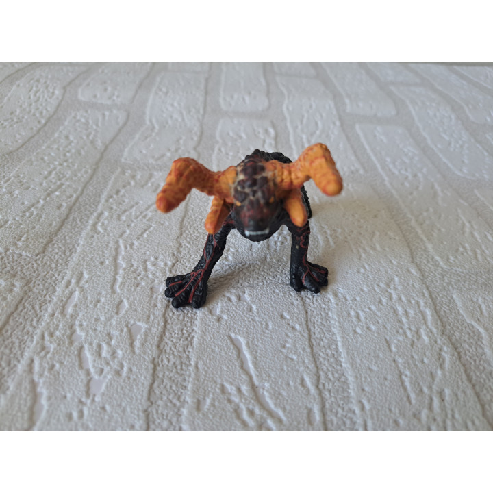 Lavakreatur Schleich Eldrador McDonald's hard rubber
