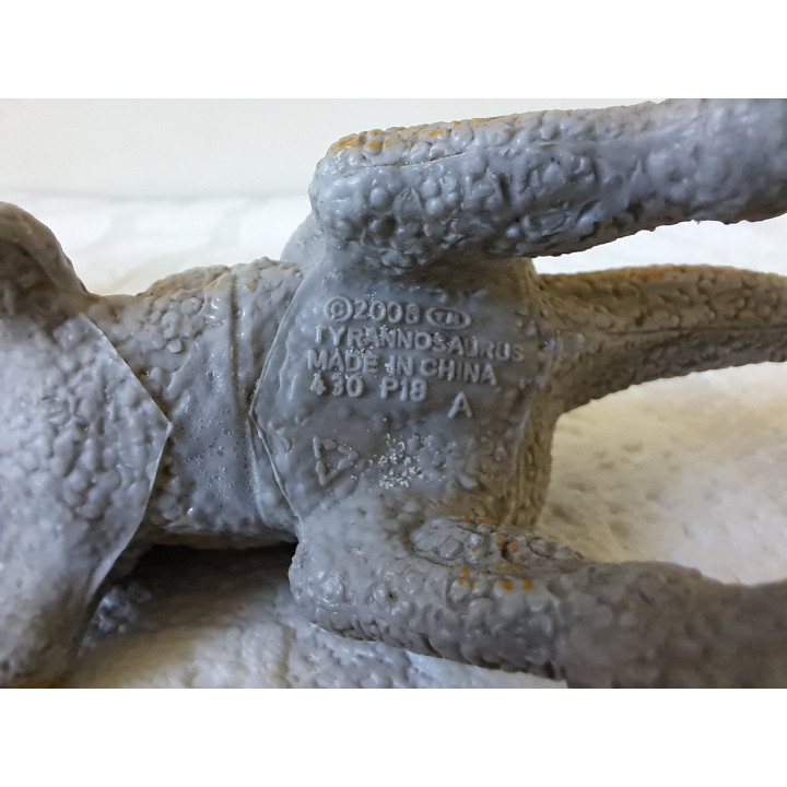 Tyrannosaurus dinosaurus van hard rubber 430-P18 16x5x10cm - dinosaurus