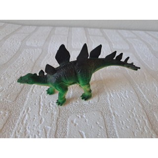 Stegosaurus dinosaurus van hard rubber 430-P19 15x3.5x7.5cm
