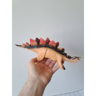 Stegosaurus dinosaurus van rubber 32x6.5x14cm