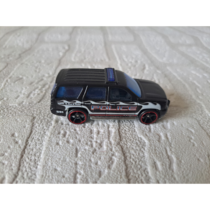 Chevrolet Tahoe 2007 POLICE 5 Pack Hot wheels 2011 - Verzamelmodelauto