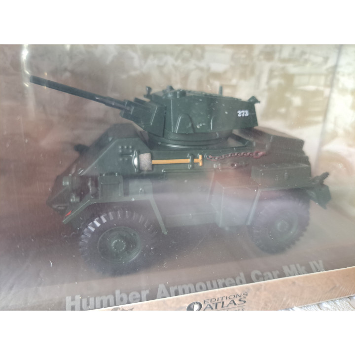 Humber Armoured Car Mk IV 1940-1962 10x5x5.5cm militair - militair