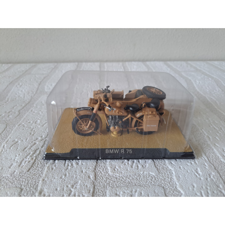 Bmw R 75 zijspancombinatie Duitsland 10x6.5x4cm militair- militair
