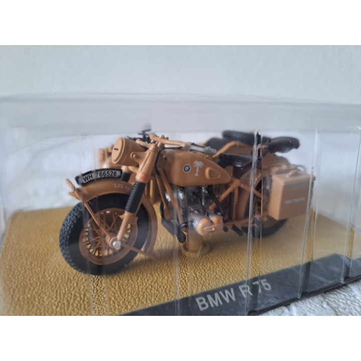 Bmw R 75 zijspancombinatie Duitsland 10x6.5x4cm militair- militair