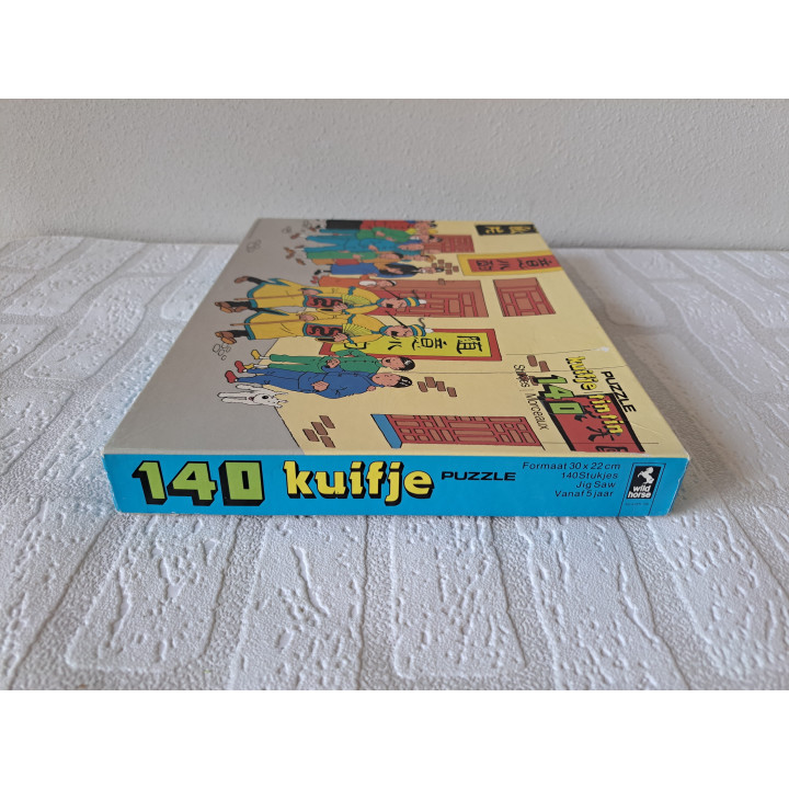 Tintin The Blue Lotus Puzzle 140 Pieces 1981 Wild Horse