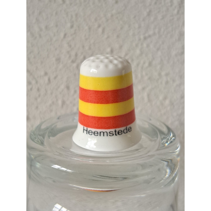 Heemstede Nederlandse vlag vingerhoedje