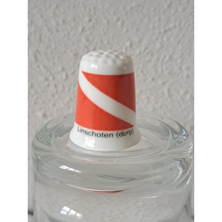 Vlag van Linschoten in de gemeente Montfoort vingerhoedje