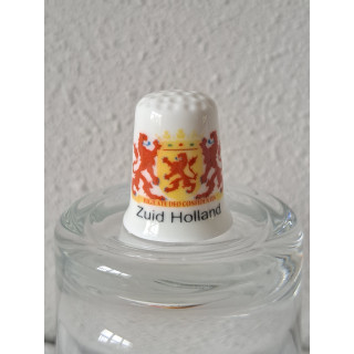Provinciewapen Zuid Holland vingerhoedje