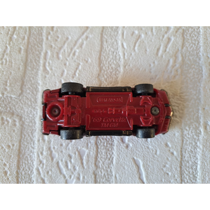 Hot Wheels Chevrolet Corvette Stingray 1969 Sports Car