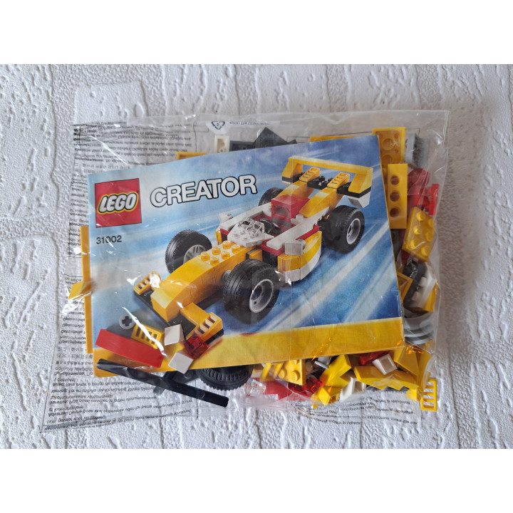 Super racer 2013 Lego Creator 31002 3 in 1 COMPLEET - lego en Duplo