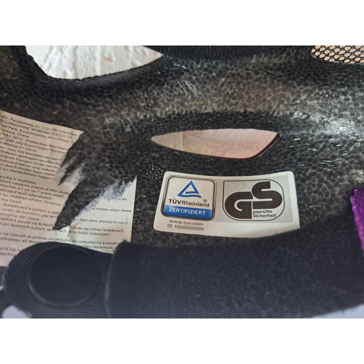 Verstelbaar fietshelm tussen 51-55 cm 26x20.5x12.cm - fietshelm