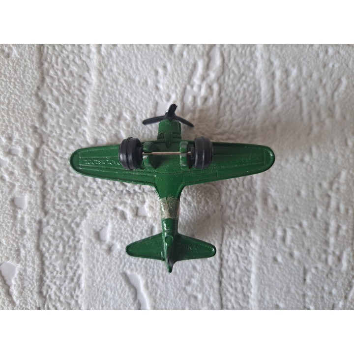 Mitsubishi A6M Zero vliegtuig ww2 van metaal 4x5.5x1.5cm (2) - oorlogsvliegtuigen