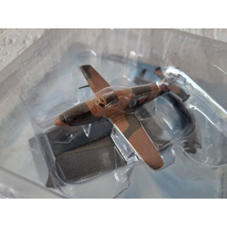 Bolchowitinow BI-1 vliegtuig ww2 van metaal 14.5x14.5x4.5cm