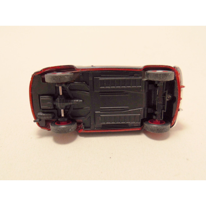 Fiat 600 Amaro Ramazzotti reclame 1:43 rood - modelauto